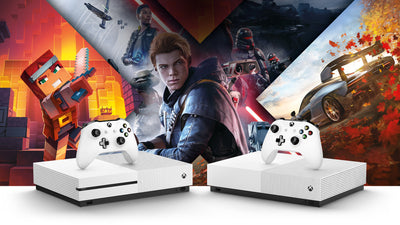 Microsoft Xbox One S + Games